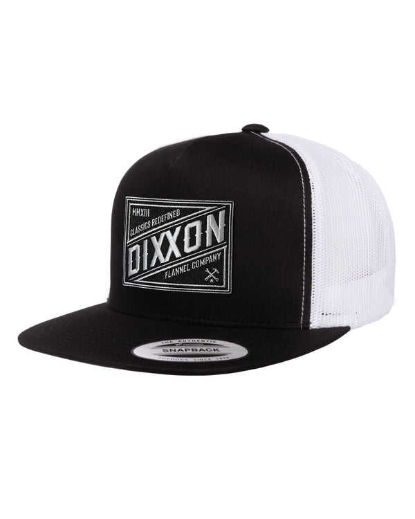 CLASSICS REDEFINED TRUCKER HAT - WHITE/BLACK
