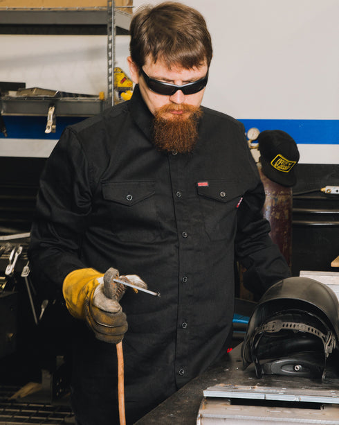 WORKFORCE FR FLANNEL BLACK - MENS