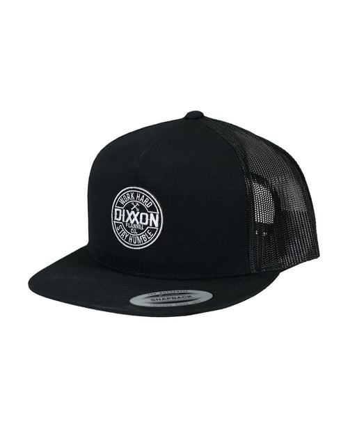 CORPO - BLACK / WHITE TRUCKER HAT