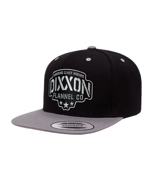 STENCIL HAT - BLACK/GREY