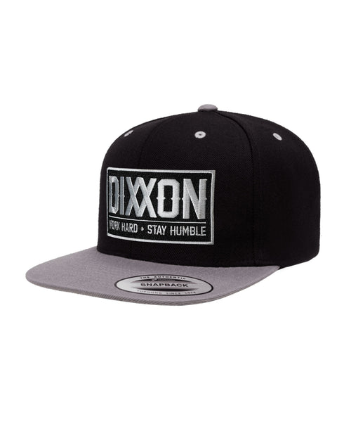 WORK HARD STAY HUMBLE HAT - BLACK/GREY