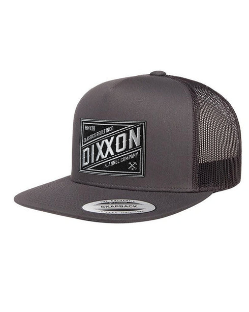 CLASSICS REDEFINED TRUCKER HAT - CHARCOAL/BLACK