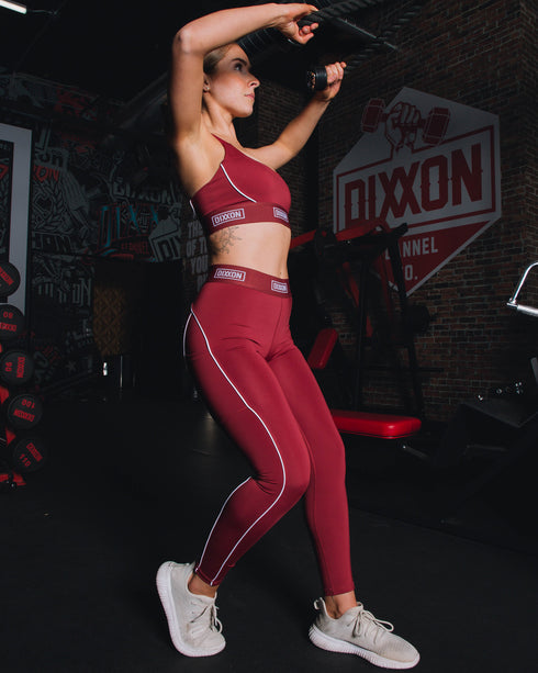 WOMENS JANE LEGGINGS - MAROON