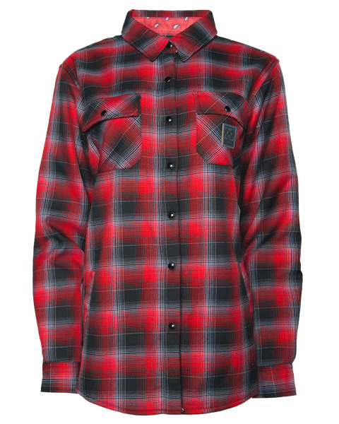 Sherpa lined flannel on sale coat