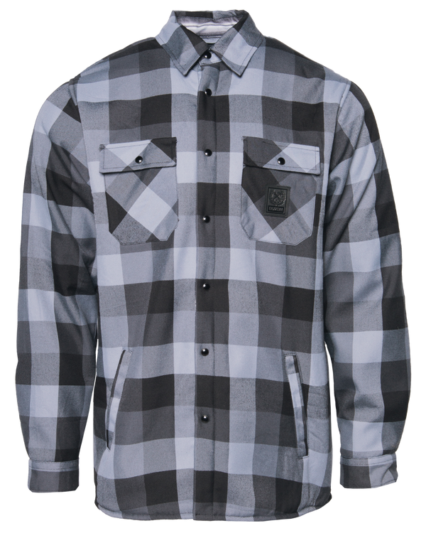 LA MUERTE SHERPA LINED FLANNEL JACKET - MENS