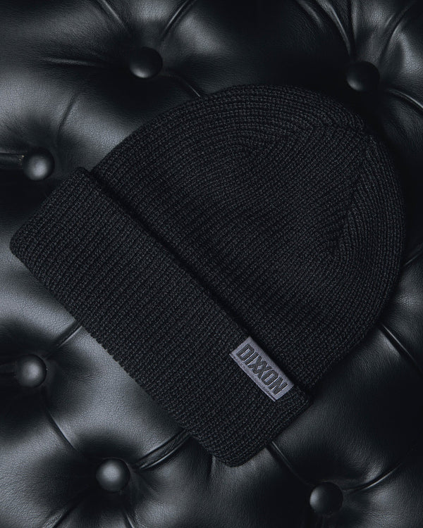 DOCK BEANIE BLACK/GREY