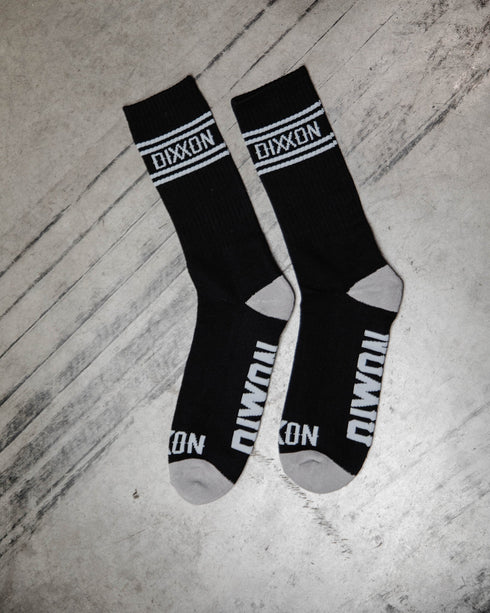 GRIND PREMIUM CREW SOCKS BLACK