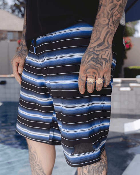LOW LOW BLUE BOARDSHORT - MENS