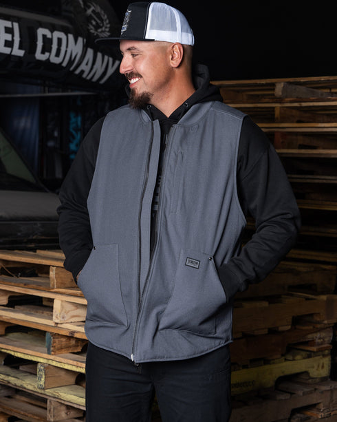 MURKED WORK VEST - MENS