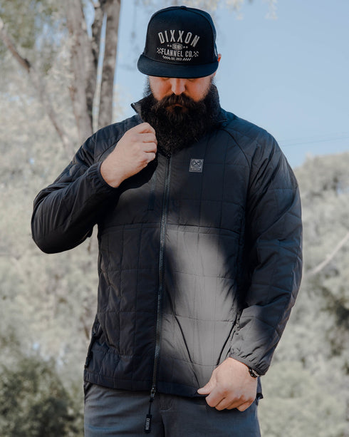 NOMAD PUFFER JACKET BLACK - MENS