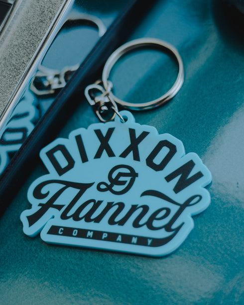 PASTIME TIFFANY & BLACK KEYCHAIN