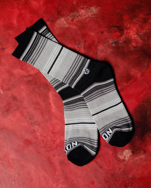 SERAPE PREMIUM CREW SOCKS BLACK