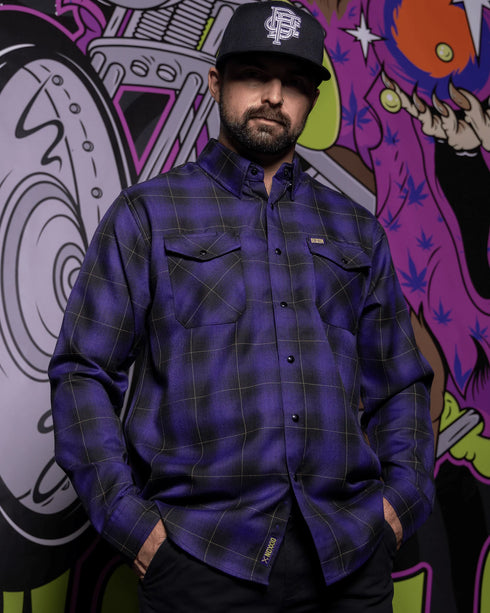 SPACE TRIPPIN FLANNEL - STURGIS 2026 - MENS