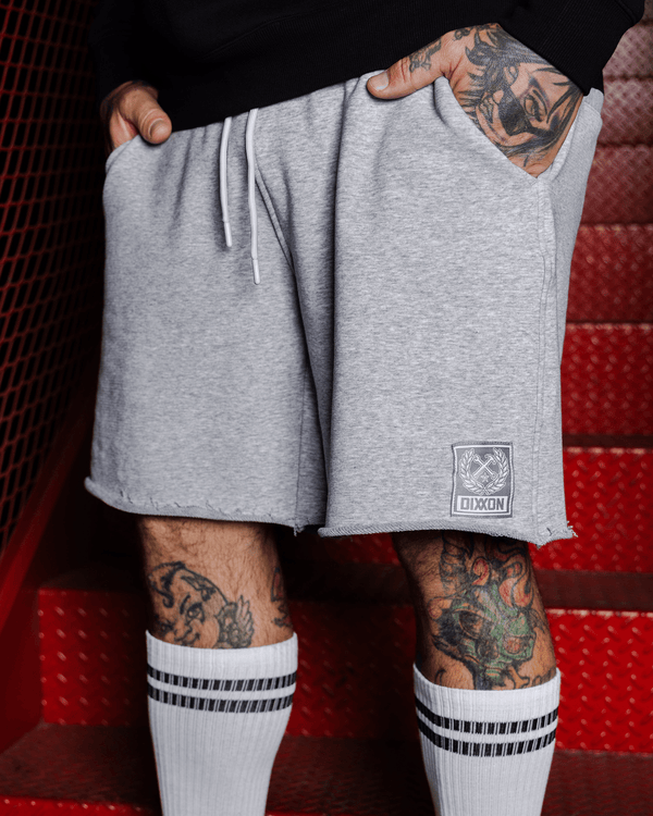 TERRY SHORTS 2.0 HEATHER GREY - MENS