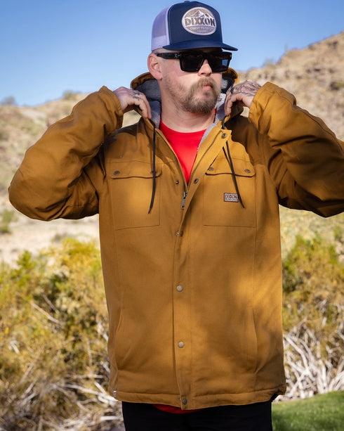 THE COLT SHERPA WORK JACKET CAMEL - MENS