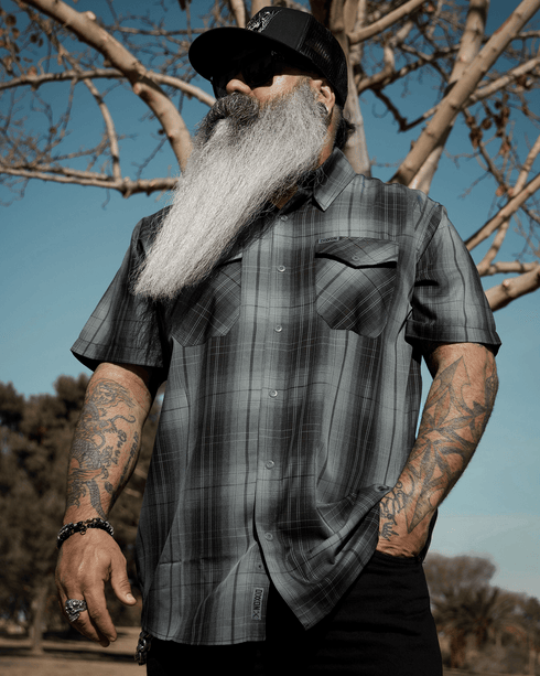 THE CULT BAMBOO SHORT SLEEVE BUTTON UP - MENS