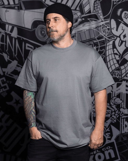 THE PERFECT T-SHIRT CHARCOAL - MENS