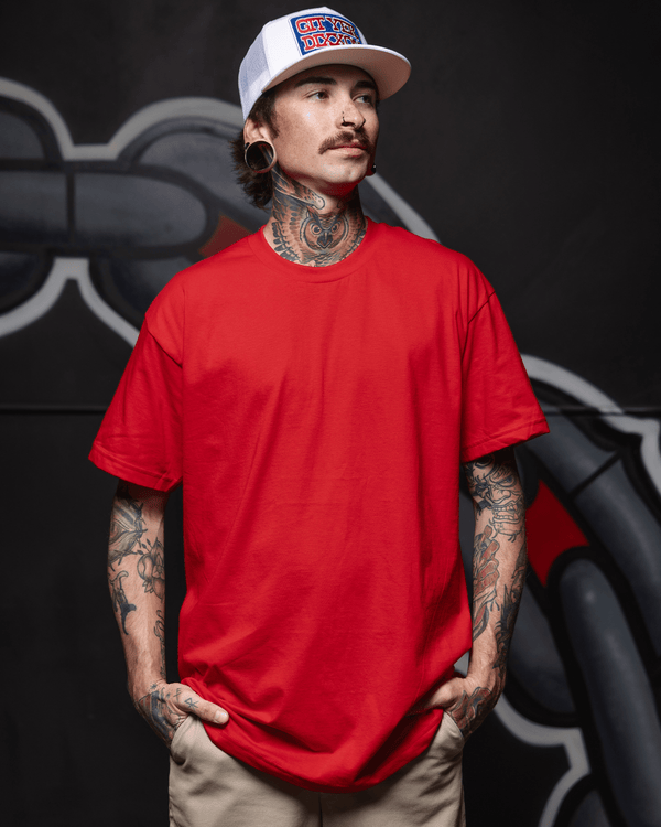 THE PERFECT T-SHIRT RED - MENS