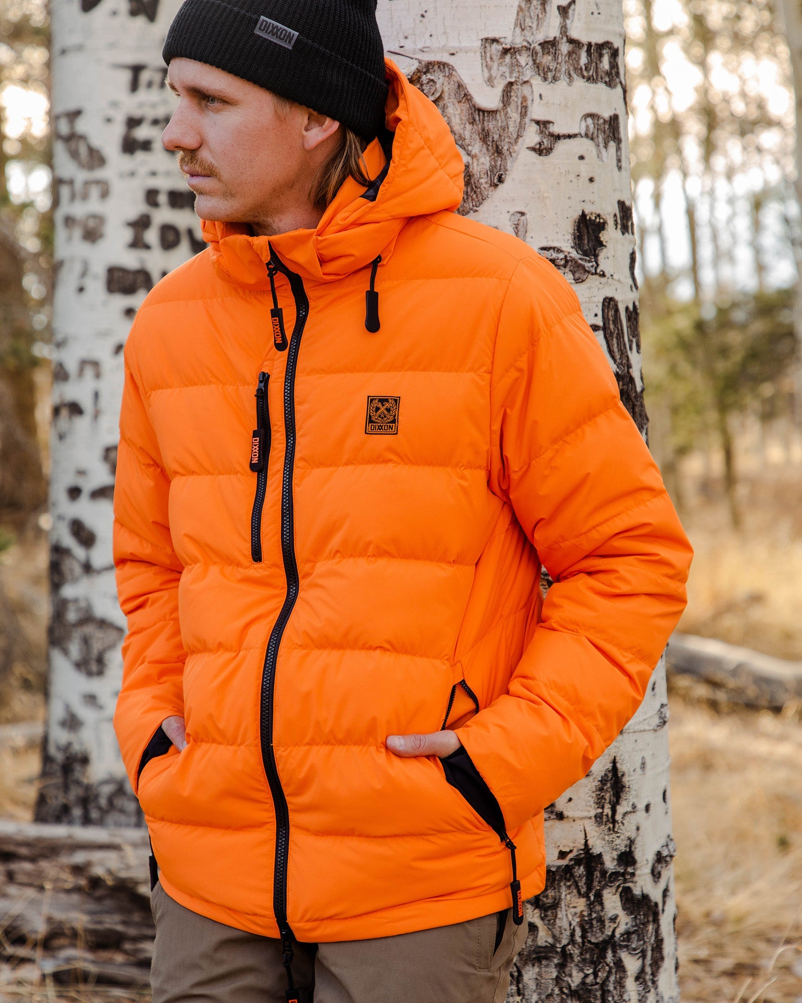 THE RIDGE DOWN JACKET ORANGE - MENS – Dixxon Canada