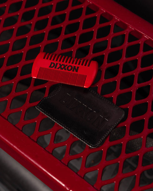 WHISKEYBENT FLAT BEARD COMB - RED