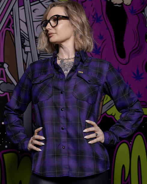 SPACE TRIPPIN' FLANNEL - STURGIS 2026 - WOMENS