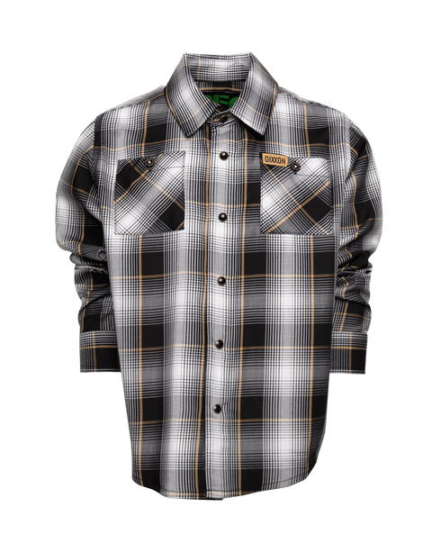GOLD LINE BAMBOO LONG SLEEVE BUTTON UP - YOUTH