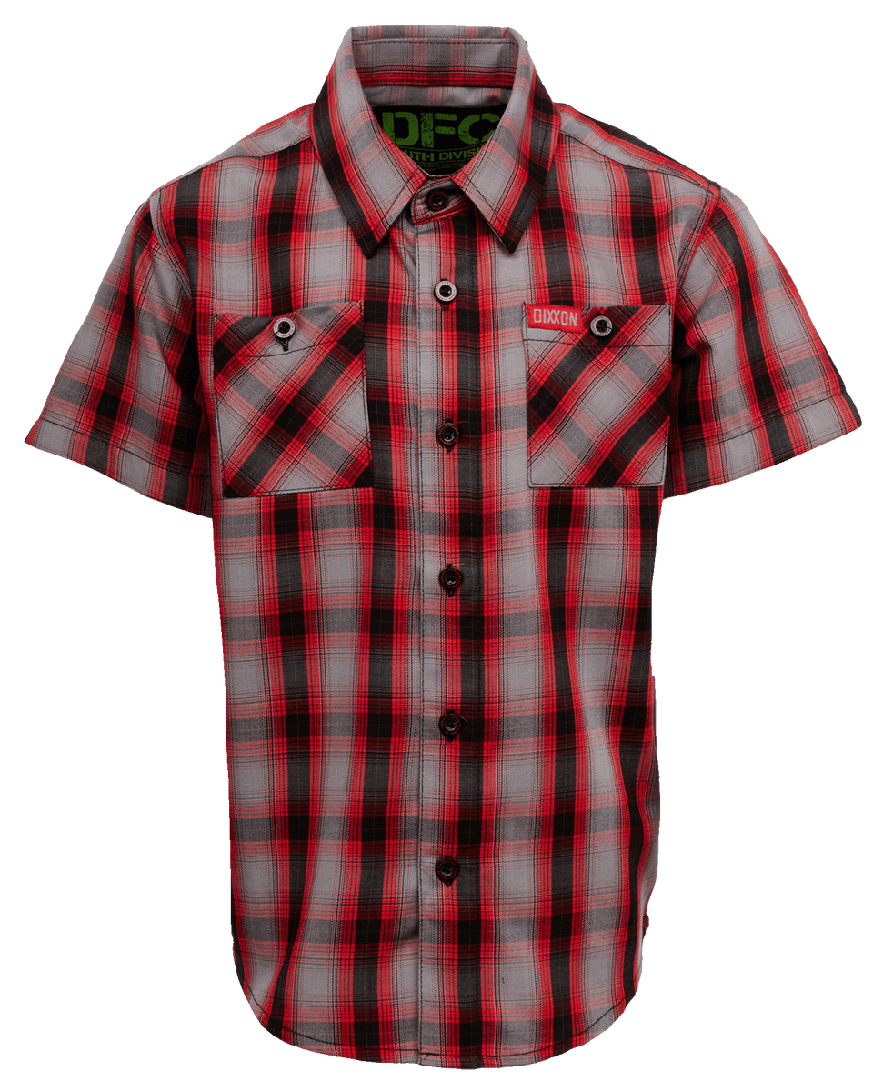 Cameo Bamboo Short Sleeve Button Up Youth Dixxon Canada 5499