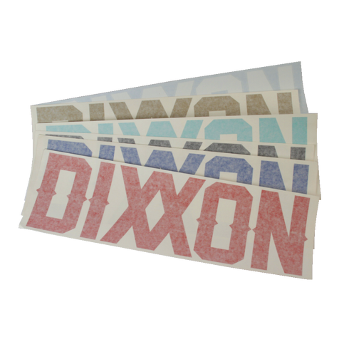 18" DIXXON DIE CUT STICKER