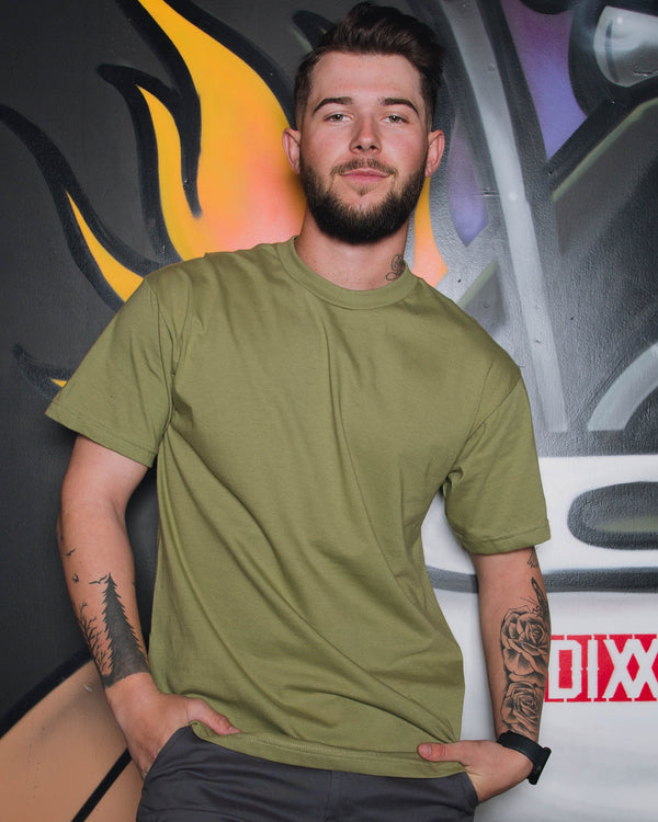 THE PERFECT T-SHIRT O.D. GREEN - MENS