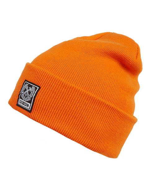 HI VIS RIBBED BEANIE ORANGE