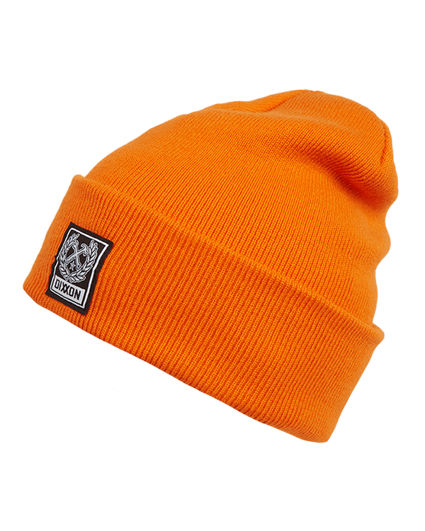 HI VIS RIBBED BEANIE ORANGE