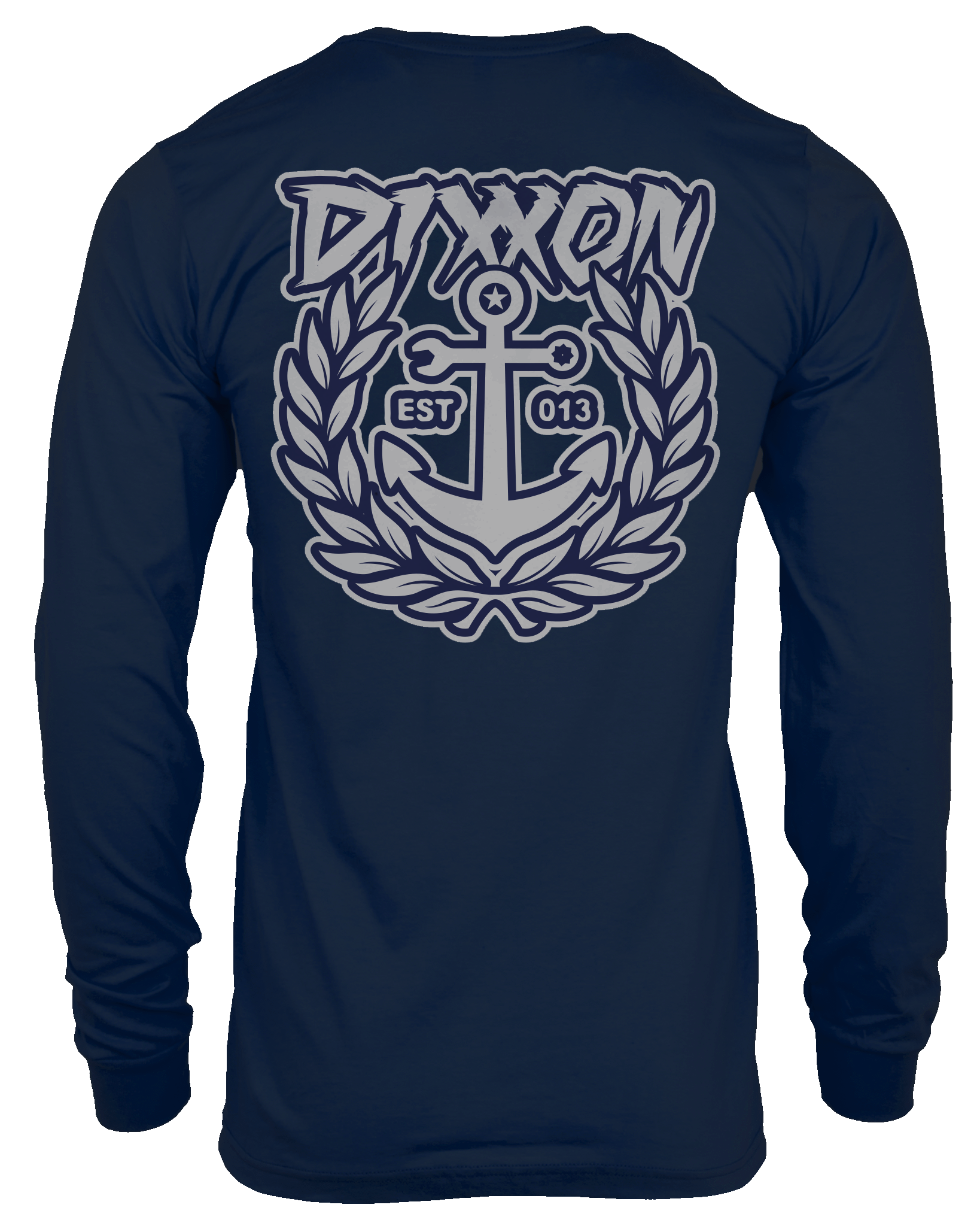 Men's Salty Crest UV Long Sleeve T-Shirt - Gray | Dixxon Flannel Co. S