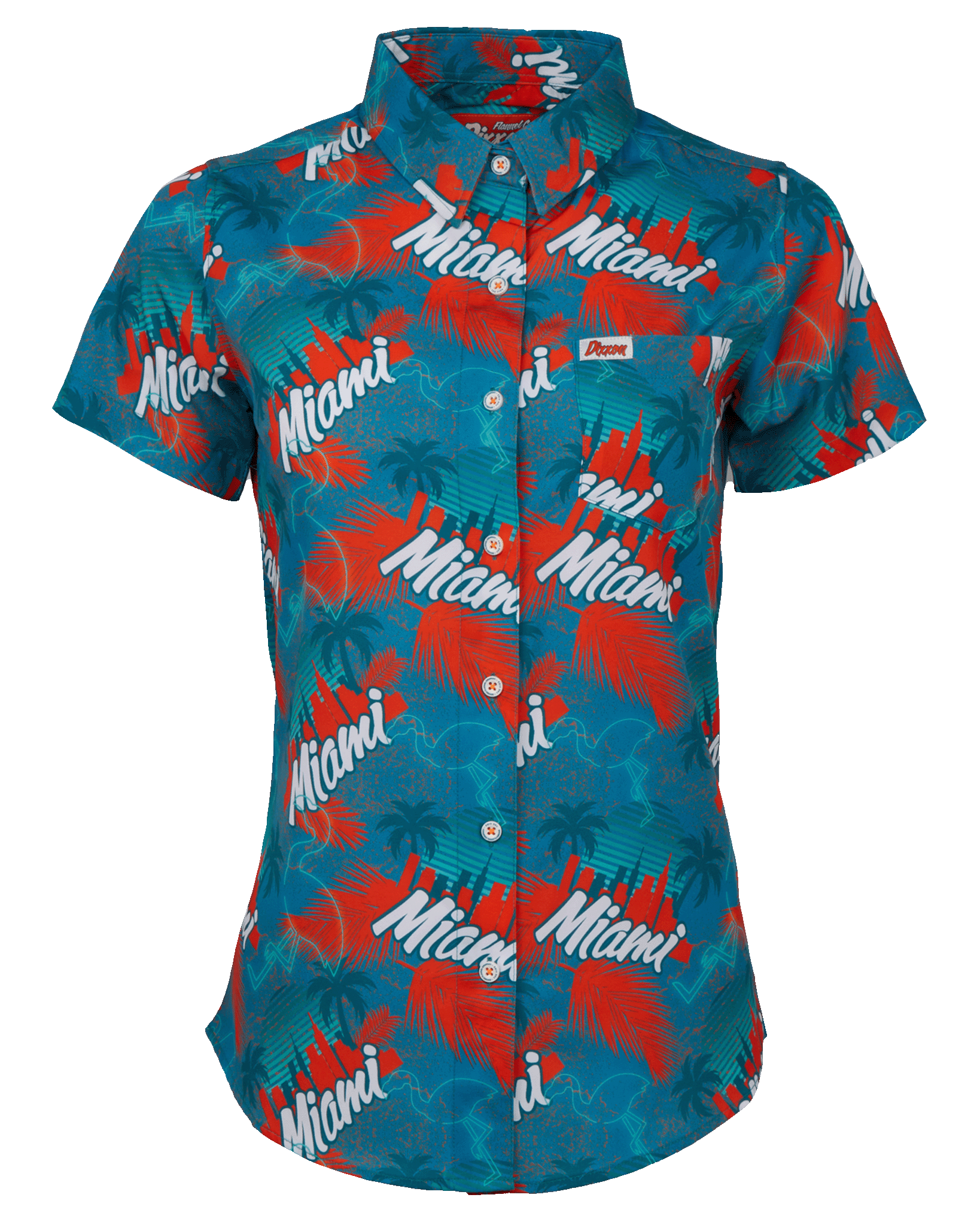 THE VICE SHORT SLEEVE BUTTON UP - WOMENS